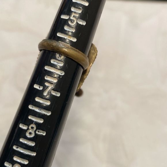 Antique Amber And Turquoise Brass Dome Ring - Picture 12 of 16